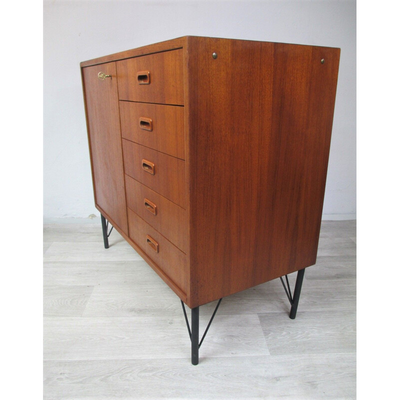 Vintage teak Chest of Drawers, 1960s