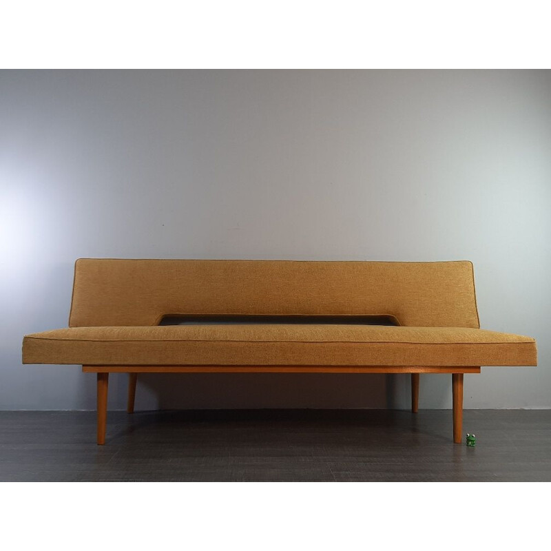 Daybed vintage by Miroslav Navratil for Interier Praha, 1950