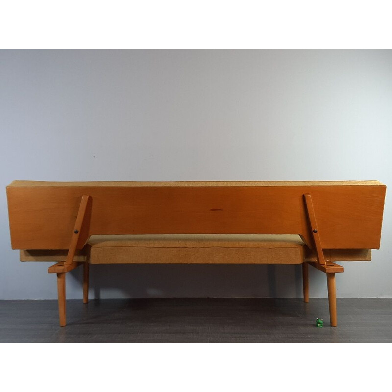 Daybed vintage par Miroslav Navratil pour Interier Praha, 1950