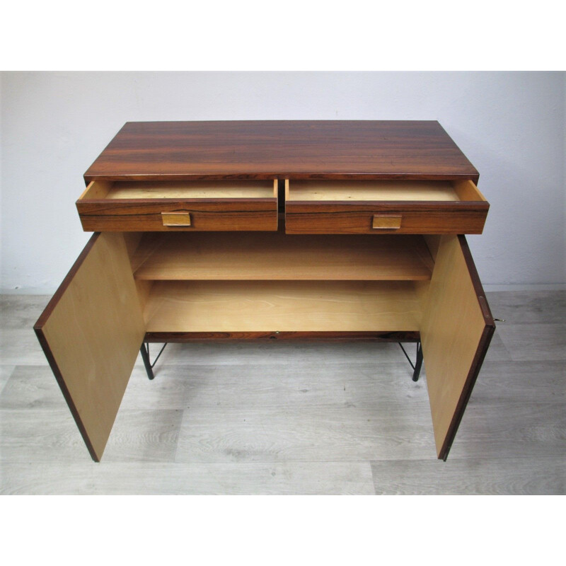 Vintage rosewood cabinet by Alberts Tibro, Sweden, 1960s