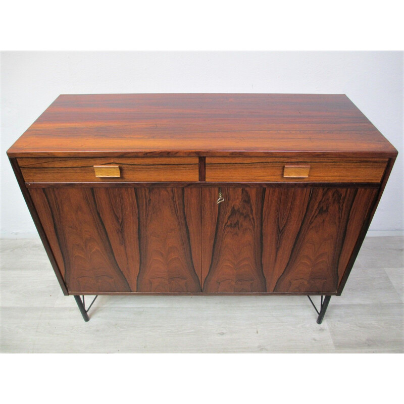 Vintage rosewood cabinet by Alberts Tibro, Sweden, 1960s