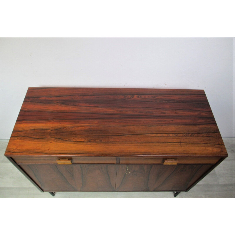 Vintage rosewood cabinet by Alberts Tibro, Sweden, 1960s