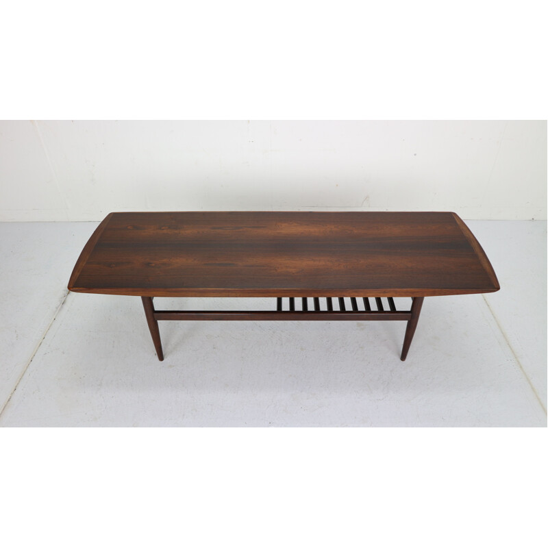 Vintage Rosewood Coffee Table, Denmark, 1960s