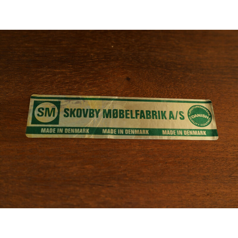 Table vintage en palissandre par Skovby, 1960-70