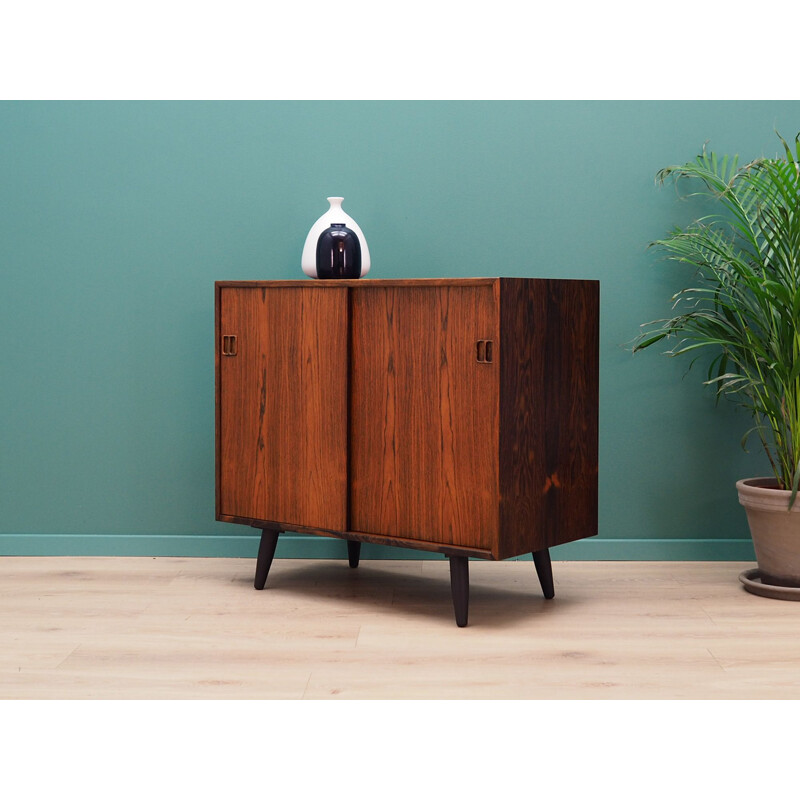 Vintage rosewood chest of drawers, 1960-70s