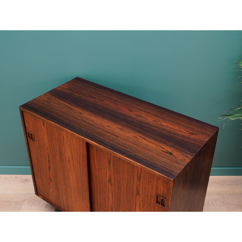 Vintage rosewood chest of drawers, 1960-70s