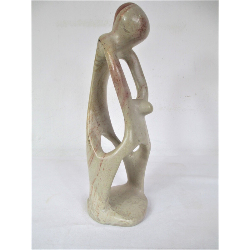 Stone vintage sculpture, 1970s