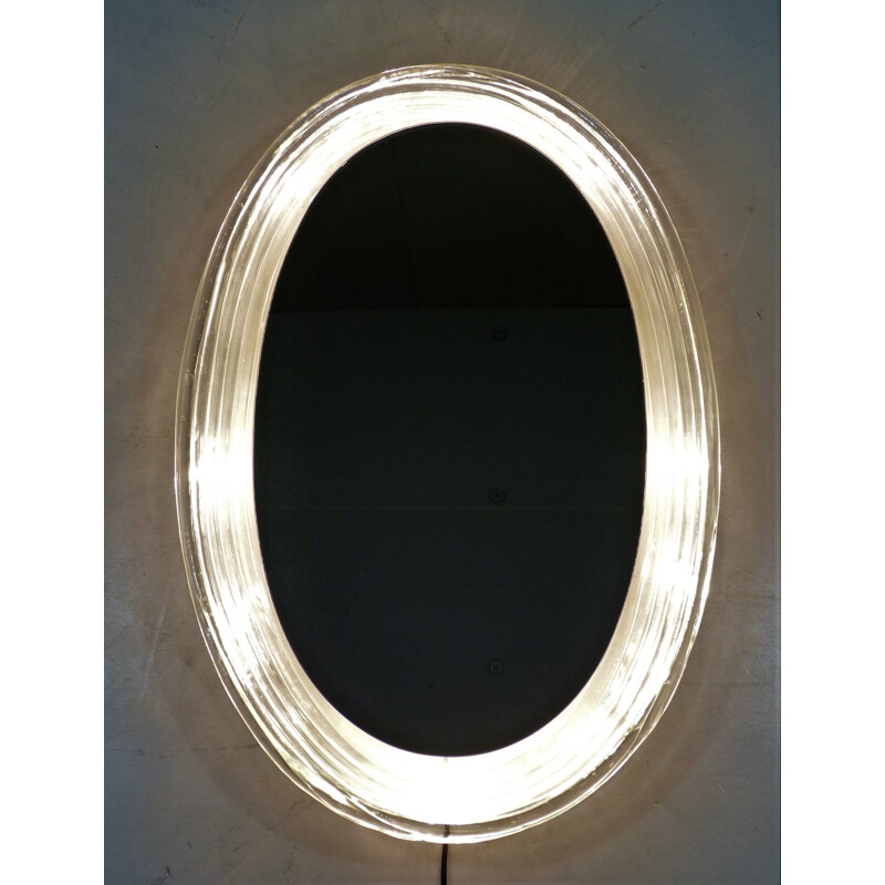 Vintage mirror by Hillebrand, Germany, 1960s