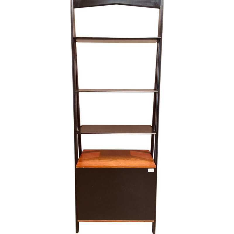 Vintage modular bookcase, scandinavian design, 1950s