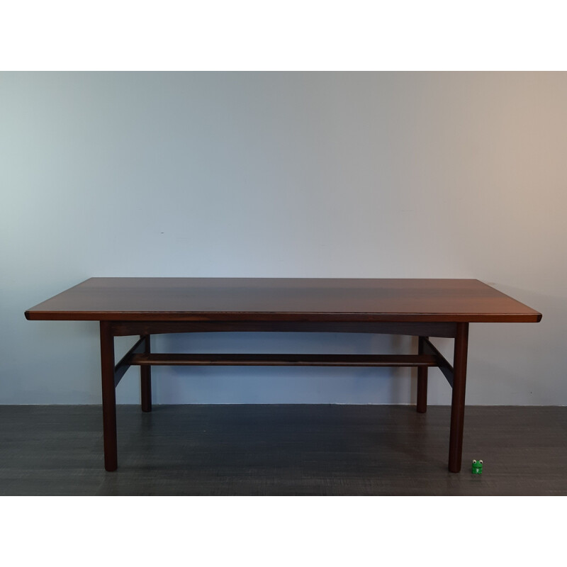 Table basse vintage en palissandre par Gannsfjord, 1960s