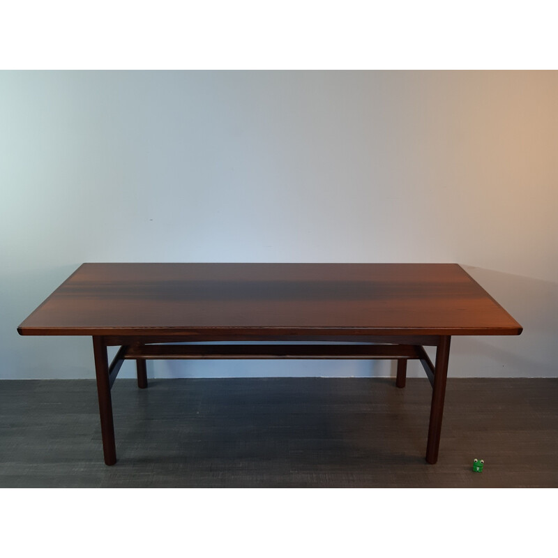 Vintage rosewood coffee table by Gannsfjord, 1960s