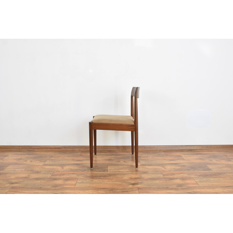 Set of 4 german dining chairs from Lübke, 1960s