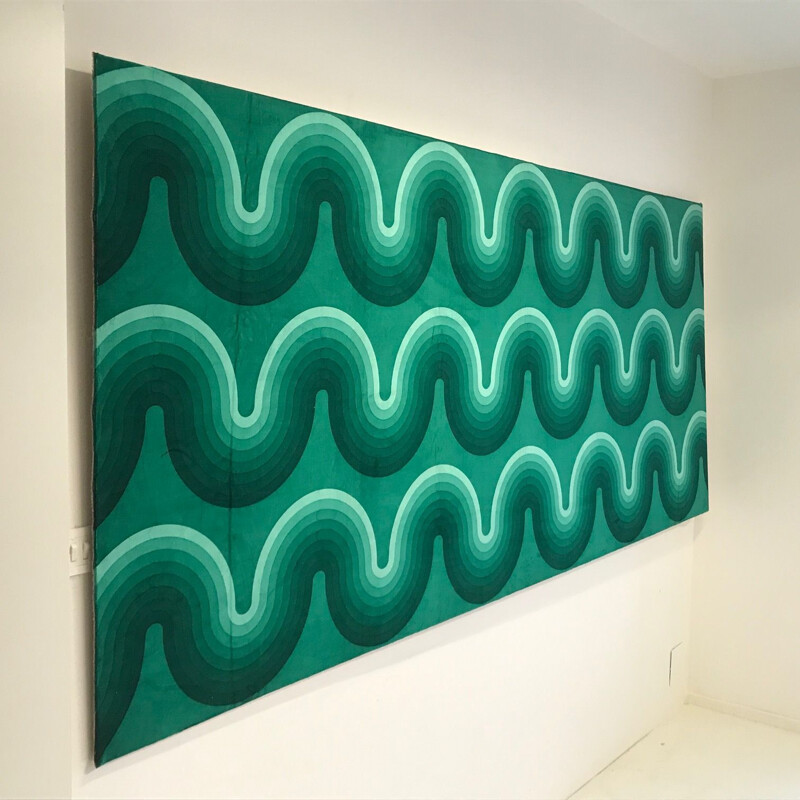 Vintage wall panel by Verner Panton