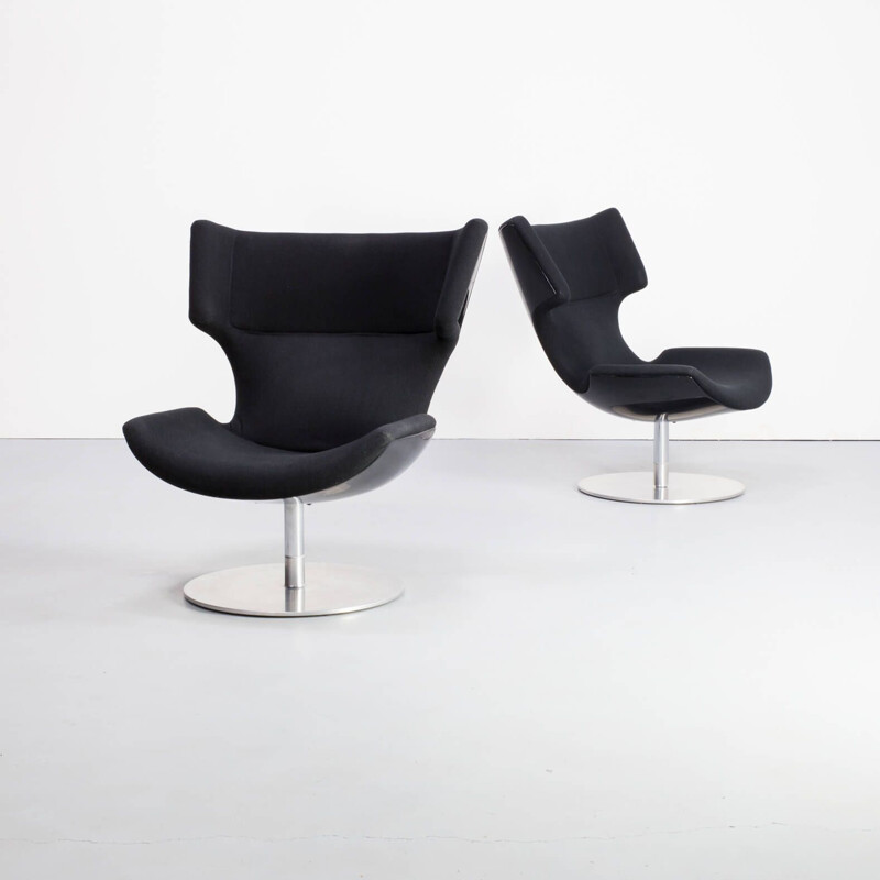 Pair of vintage Boson armchairs by Patrick Norguet for Artifort