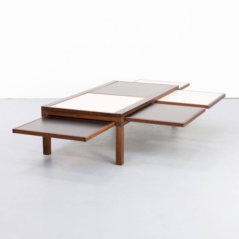 Vintage Hexa coffee table by Bernard Vuarnesson for Bellato 1980