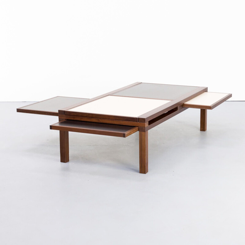 Vintage Hexa coffee table by Bernard Vuarnesson for Bellato 1980