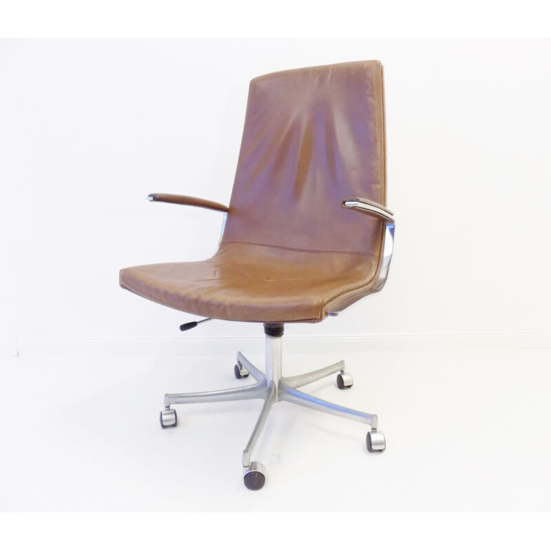 Vintage Walter Knoll office desk chair by Bernd Münzebrock