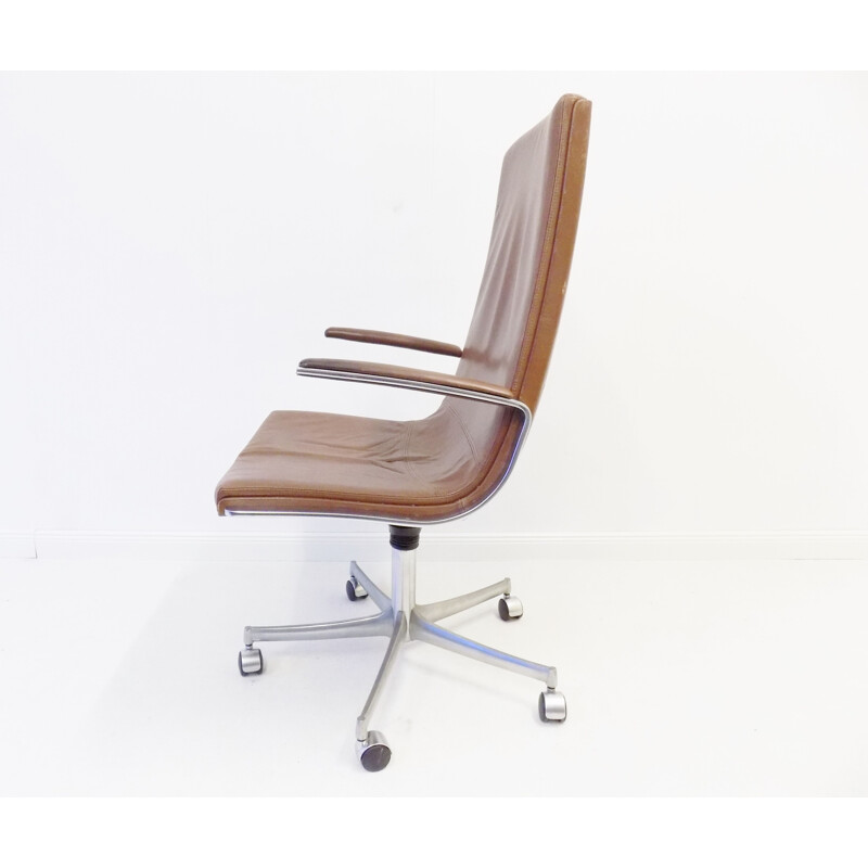 Vintage Walter Knoll office desk chair by Bernd Münzebrock