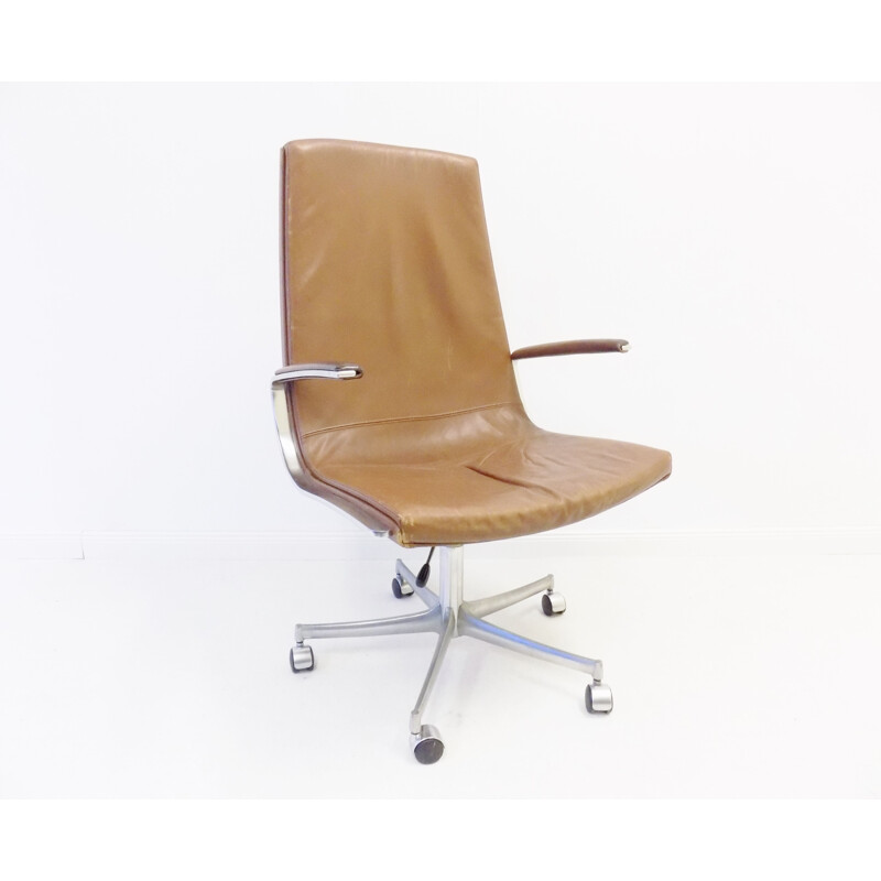 Vintage Walter Knoll office desk chair by Bernd Münzebrock