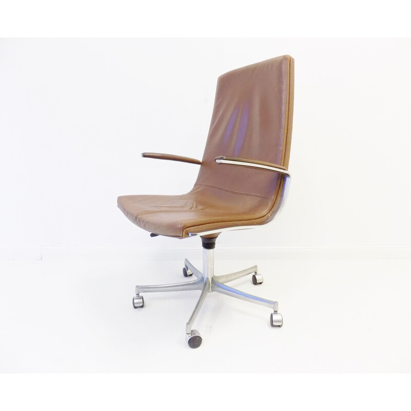 Vintage Walter Knoll office desk chair by Bernd Münzebrock