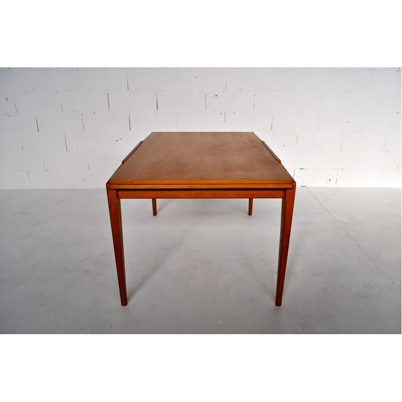 Oak dining table, Roger Landault - 1950s 