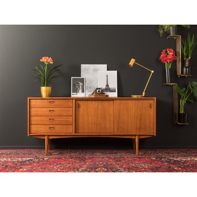 Vintage sideboard in teak veneer 1960s