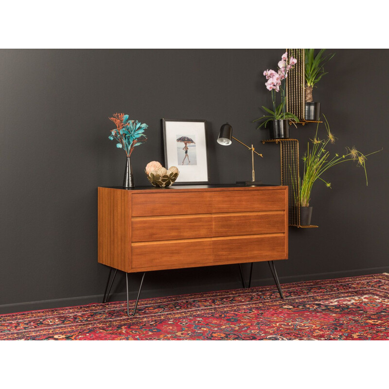 Vintage chest of drawers in teak veneer 1960s