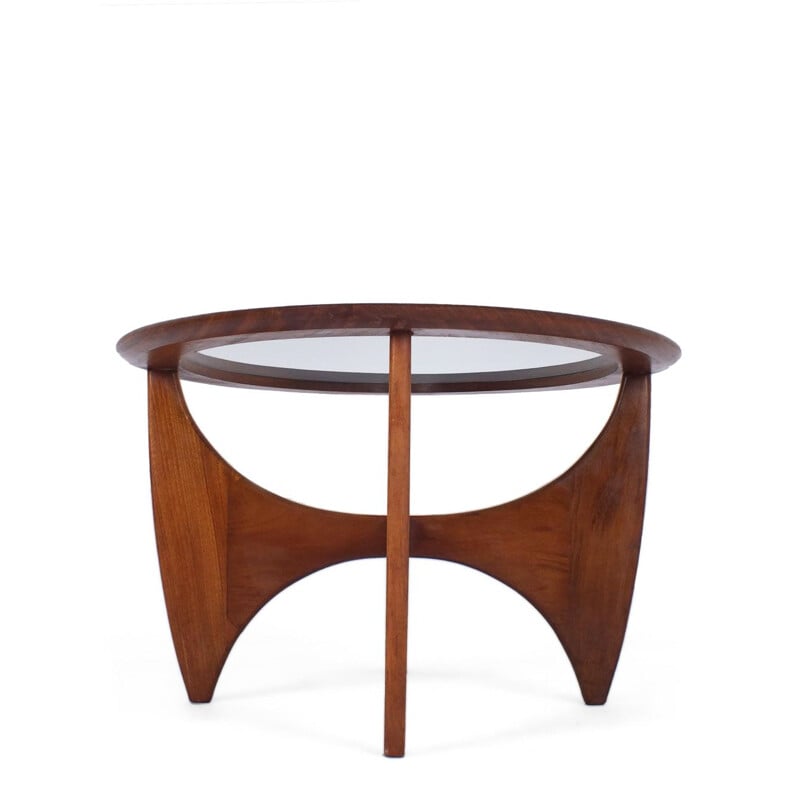 Vintage oval Astro coffee table by V. Wilkens for Gplan