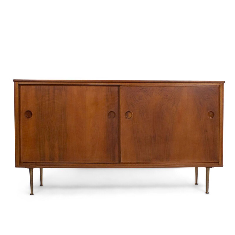 Vintage walnut sideboard by W. Watting for Fristho