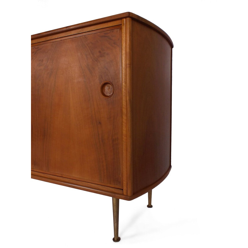 Vintage walnut sideboard by W. Watting for Fristho