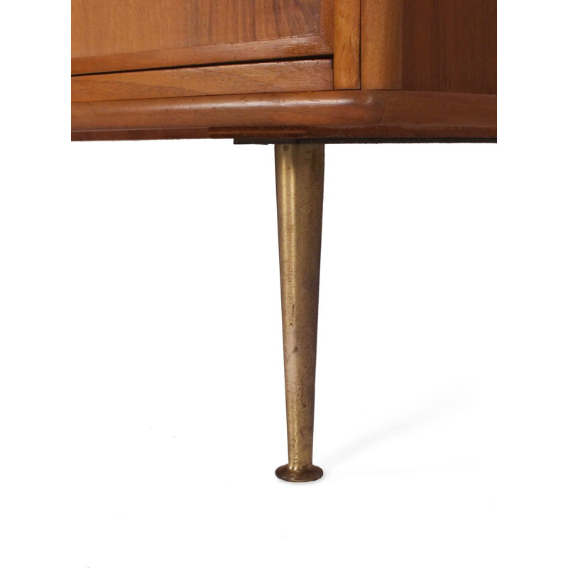 Vintage walnut sideboard by W. Watting for Fristho