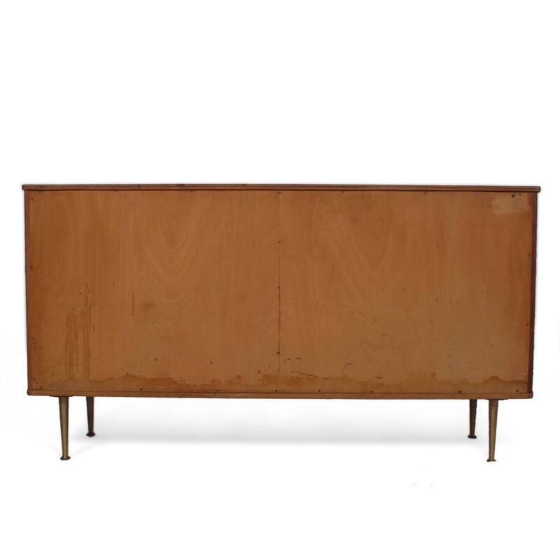 Vintage walnut sideboard by W. Watting for Fristho