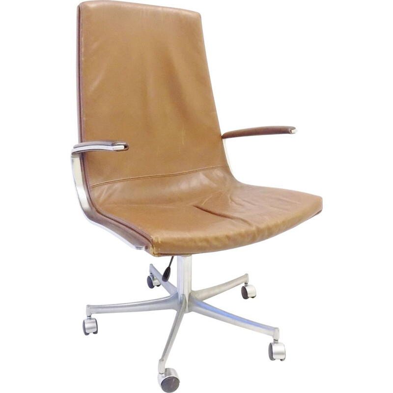 Vintage Walter Knoll office desk chair by Bernd Münzebrock