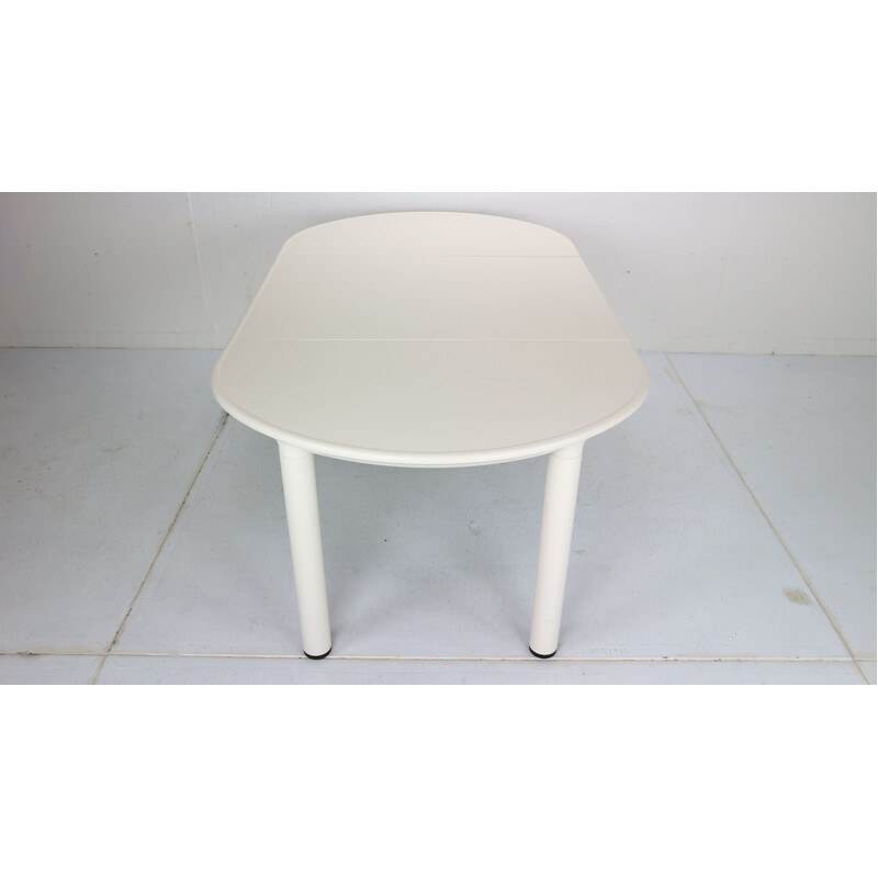 Vintage Round Oval Extendable Dinning Table 720 by Dieter Rams for Vitsoe, 1972