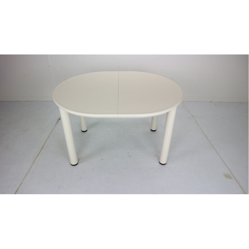 Vintage Round Oval Extendable Dinning Table 720 by Dieter Rams for Vitsoe, 1972