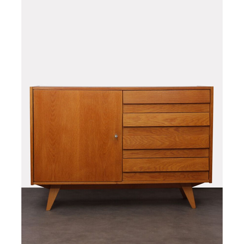 Vintage wooden chest of drawers by Jiri Jiroutek for Interier Praha, 1960