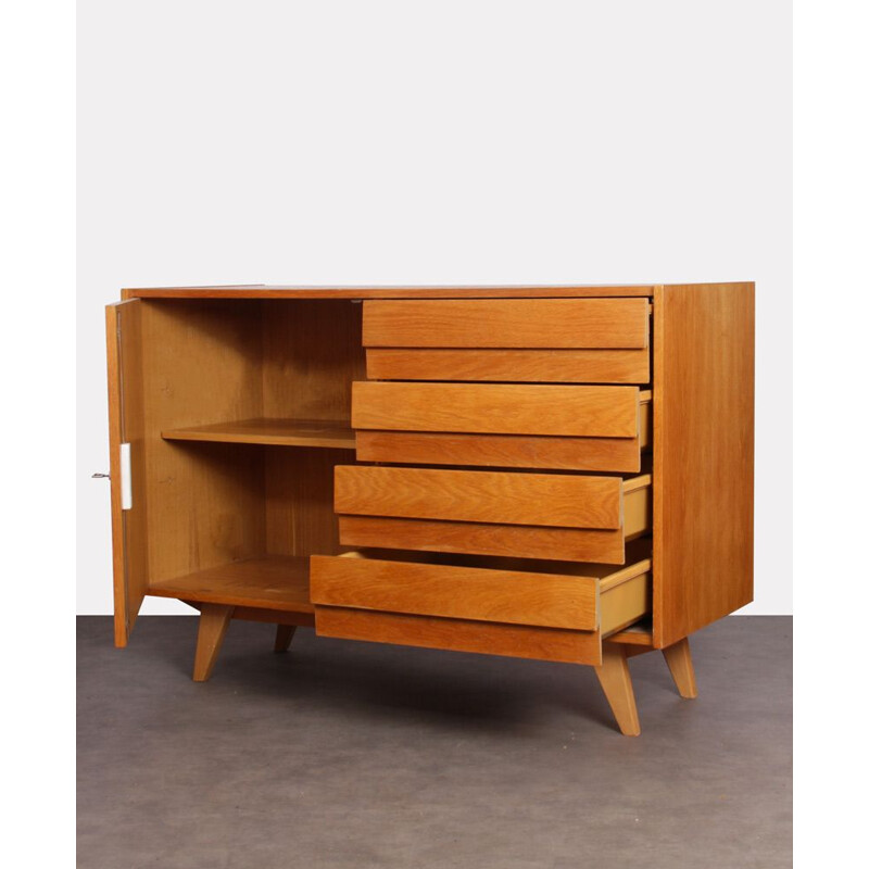 Vintage wooden chest of drawers by Jiri Jiroutek for Interier Praha, 1960