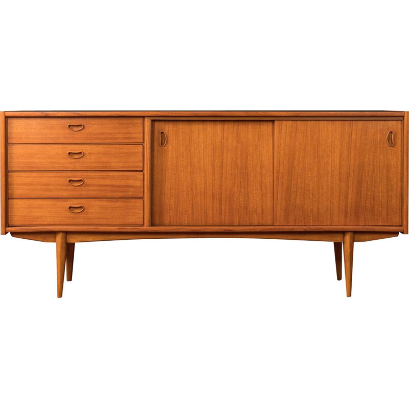 Vintage sideboard in teak veneer 1960s