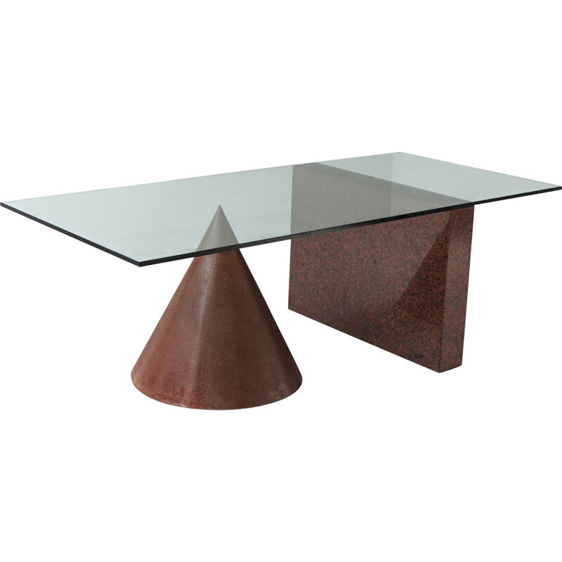 Vintage Kono Dining Table by Lella & Massimo Vignelli for Casigliani 1980