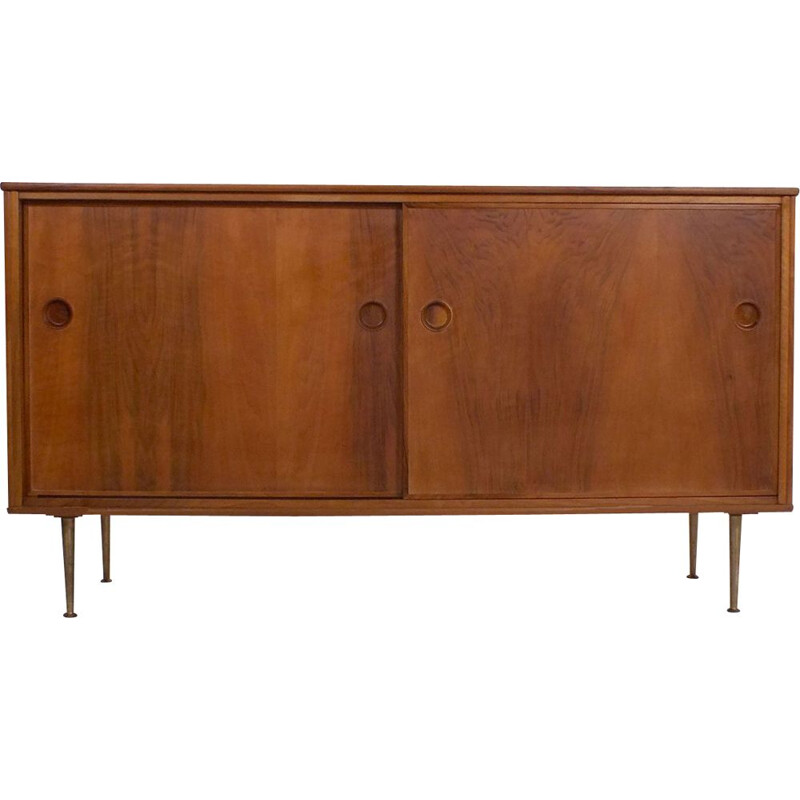 Vintage walnut sideboard by W. Watting for Fristho