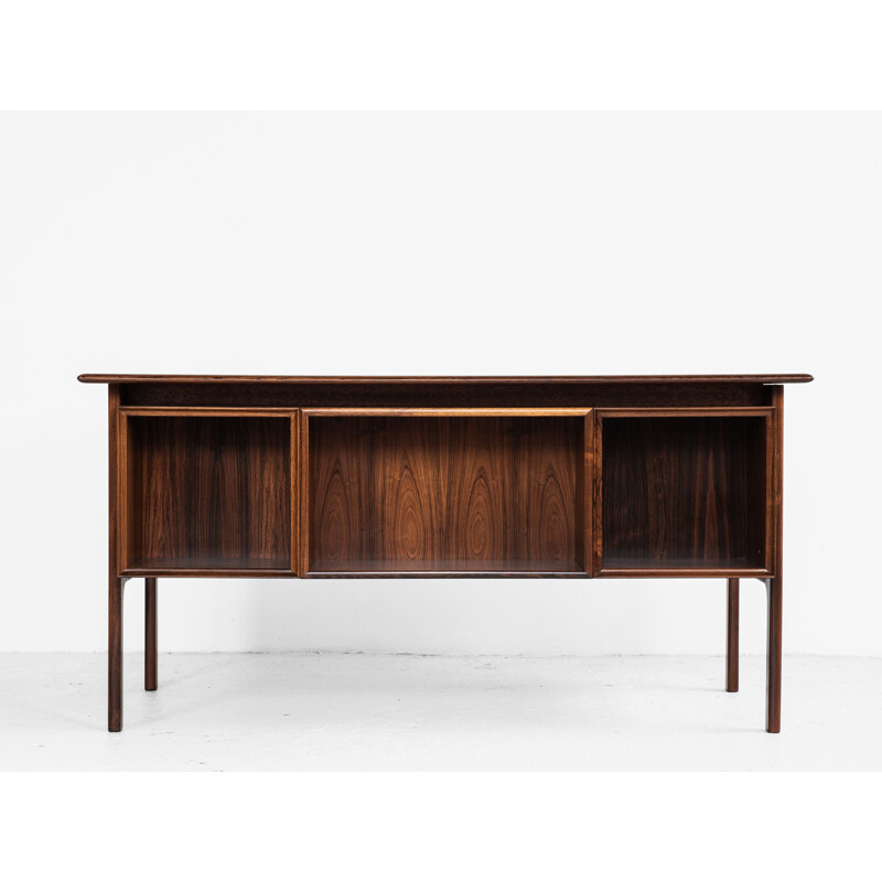 Vintage Danish desk in rosewood by Arne Vodder for Sibast 1960s