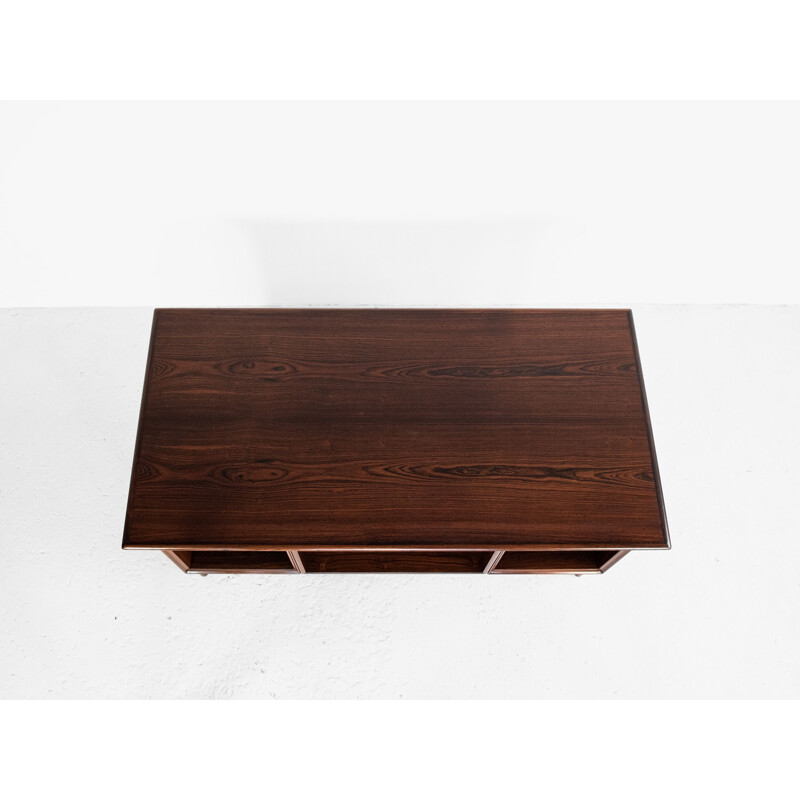 Vintage Danish desk in rosewood by Arne Vodder for Sibast 1960s