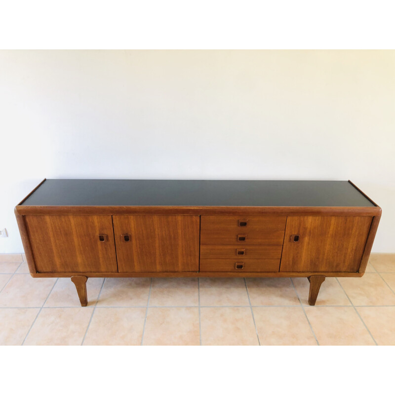 Scandinavian teak vintage sideboard 1960s 