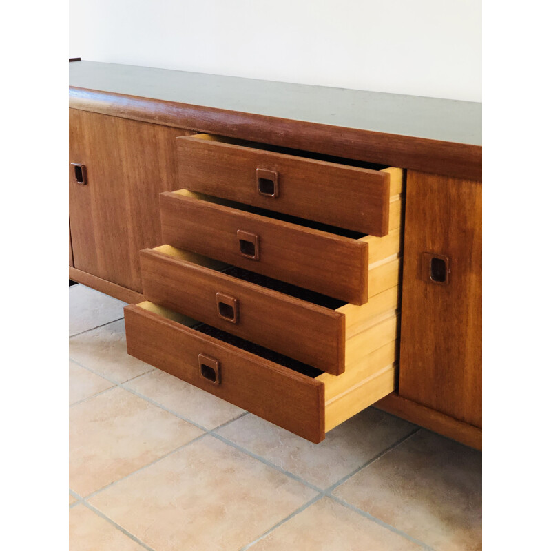 Scandinavian teak vintage sideboard 1960s 