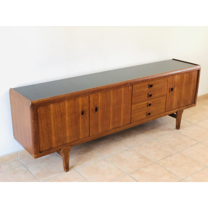 Scandinavian teak vintage sideboard 1960s 