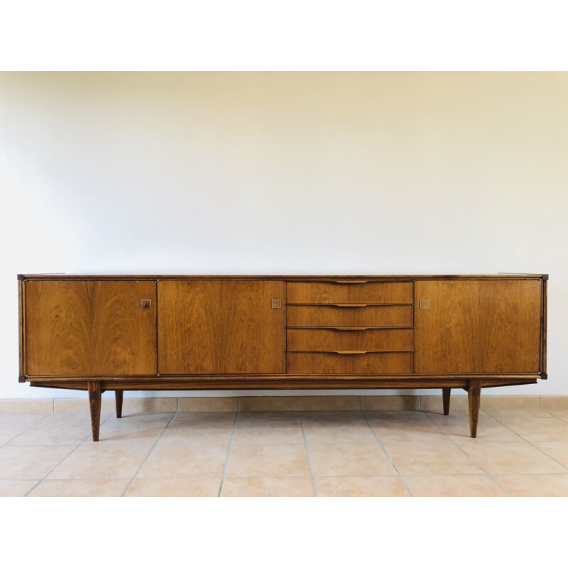 Scandinavian minimalist vintage rosewood sideboard 