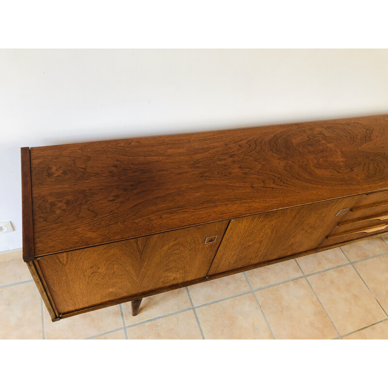 Scandinavian minimalist vintage rosewood sideboard 