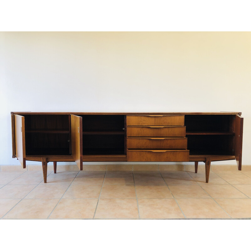 Scandinavian minimalist vintage rosewood sideboard 