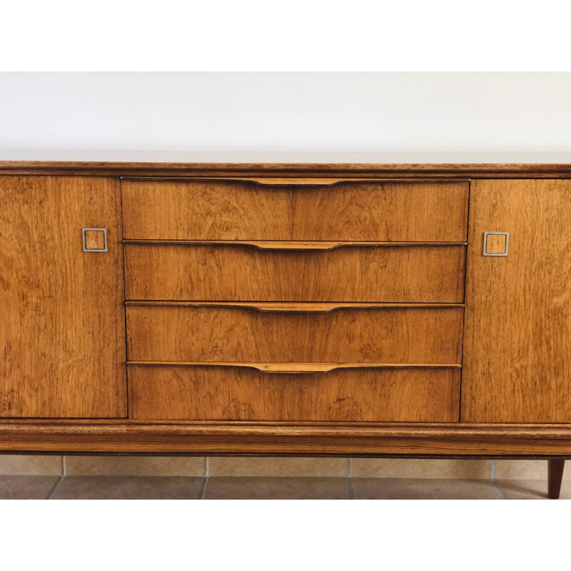 Scandinavian minimalist vintage rosewood sideboard 