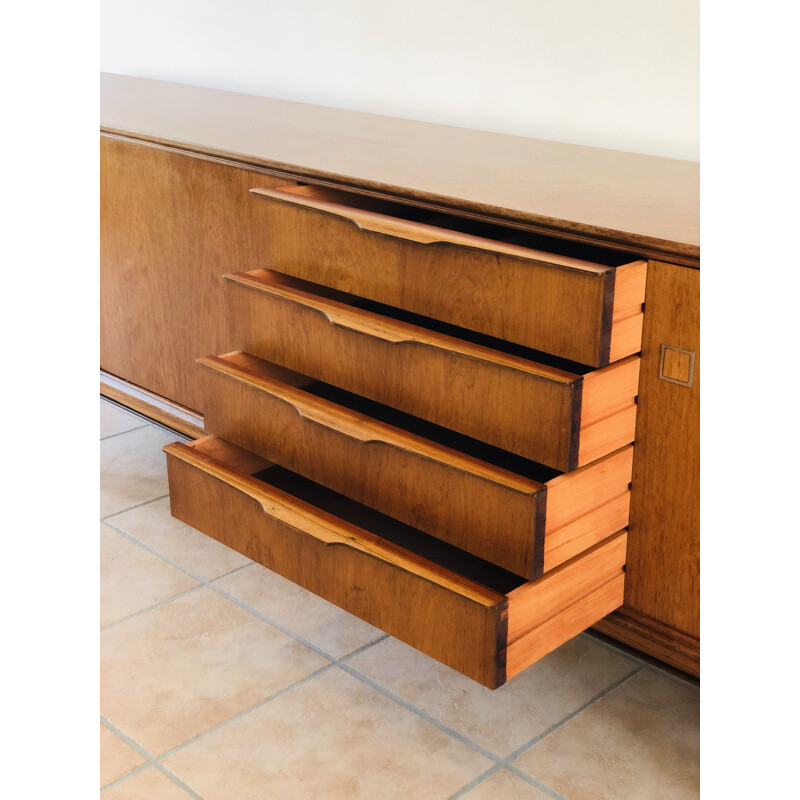 Scandinavian minimalist vintage rosewood sideboard 